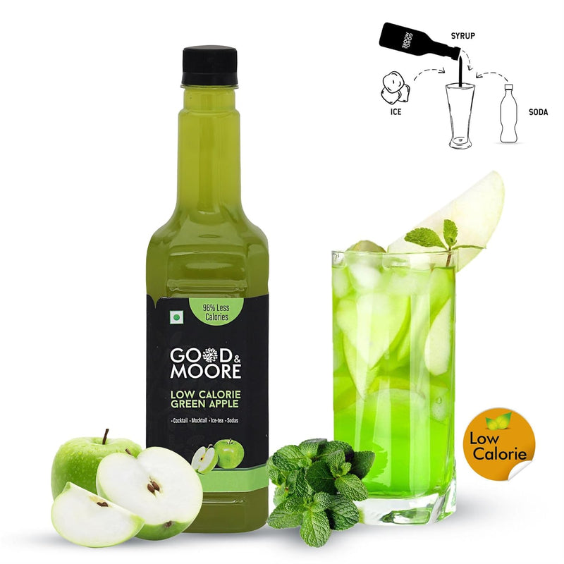 Low calorie Green Apple Syrup