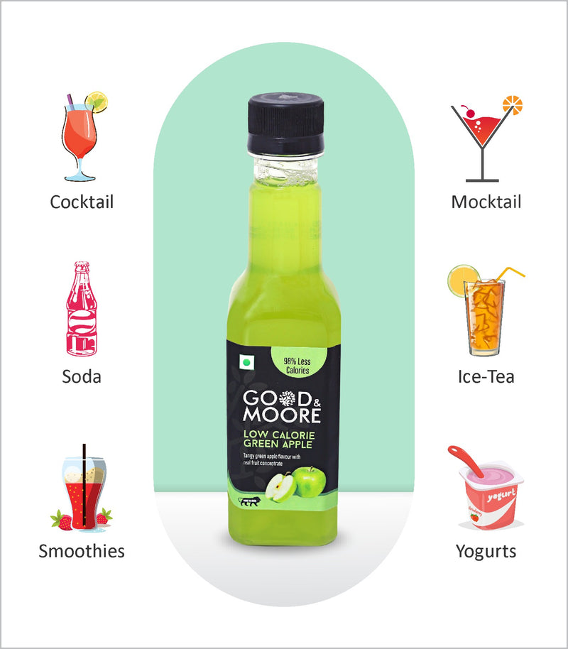 Low calorie Green Apple Syrup