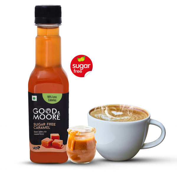 Sugar Free Caramel Flavored Syrup | Coffee Syrup – GOOD&MOORE